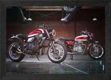 Yamaha Yard Built XS650 Framed