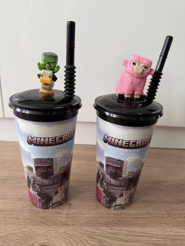 Minecraft movie cinema cup - minecraft,