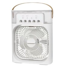 3-in-1 Portable Air Cooler Fan Humidifier LED NightLight Mini AC USB Home Office