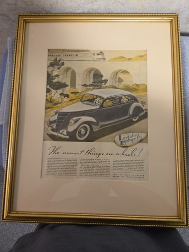 Vintage framed 1937 - vintage,