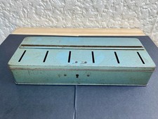 Vintage Coin Savings Tin/ Thrift Box 60’s-70’s 