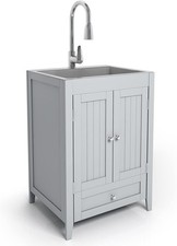 Laundry Sink Set with Cabinet