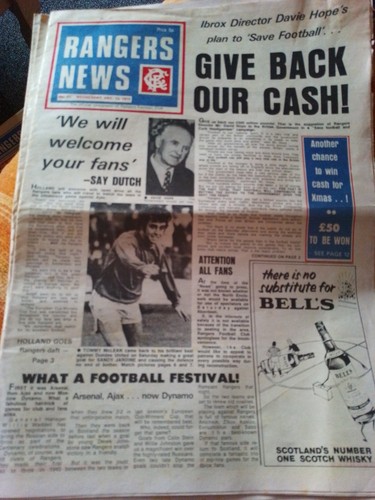 Rangers news 1972 73 - 10,