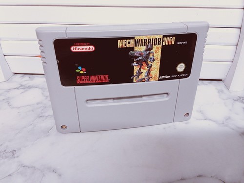Snes game mechwarrior - snes, +