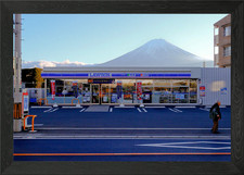Lawson Store with Mt. Fuji
