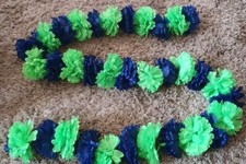 Navy Blue Lime Green
