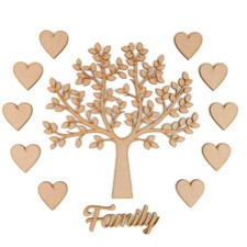 Wooden mdf family tree - wooden,