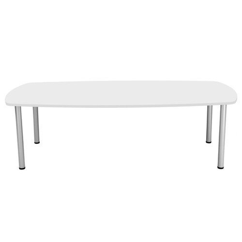 Jemini white 1800mm boardroom - jemini,