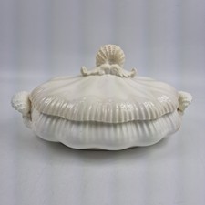 Coalport Shell Form Tureen Lidded Serving Dish Rd 130512 Antique White