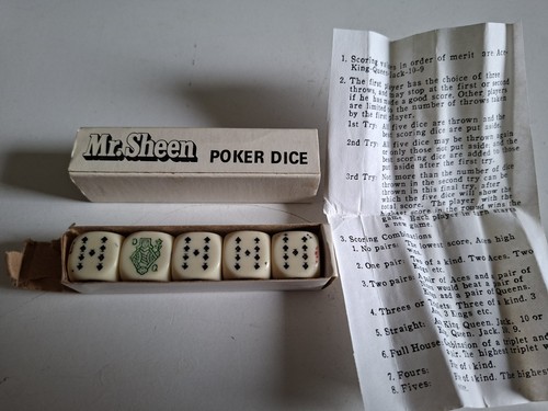 Sheen collectable poker - mr,