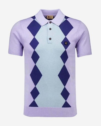 Gabicci bond argyle polo - argyle,