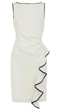 Coast Petite Irah Tipped Dress