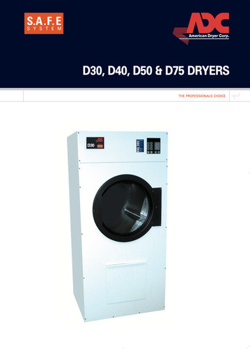 Adc d75 commercial - adc, gas