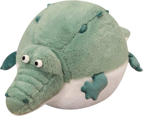 Cuddly chubby round crocodile - chubby,