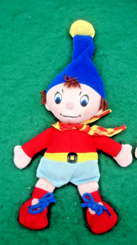 Vintage noddy doll plush - doll, 12”