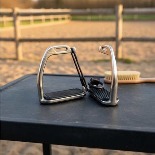 Horse riding stirrups curved - riding,