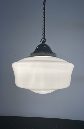 Large white opaline glass - opaline,