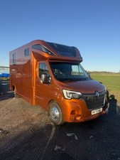 Renault Master Regent Horsebox 3.5T Stallion Stall New Build 68k