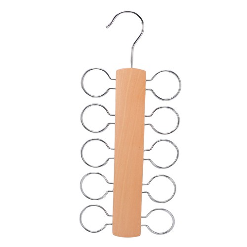 Hook scarf hanger wooden - 10,