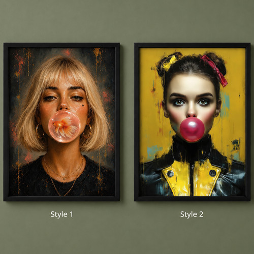 Cute bubble gum - cute,