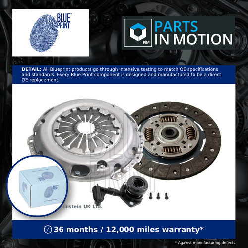 Clutch kit 3pc - kit,