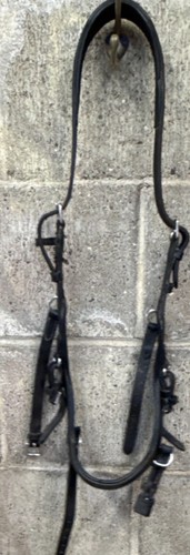 Rambo micklem headstall black - micklem,
