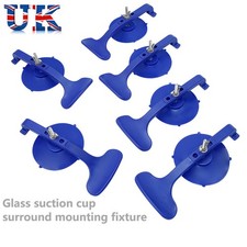 6PCS Suction Cup Clamps for Convertible Glass Windshield Repair With Gluing Pad