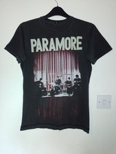 Paramore Medium T-Shirt 2010 Tour UK Ireland 19.5inch Pit2Pit CD A