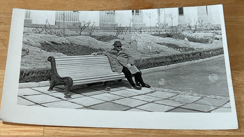1960s old photo - old, coat