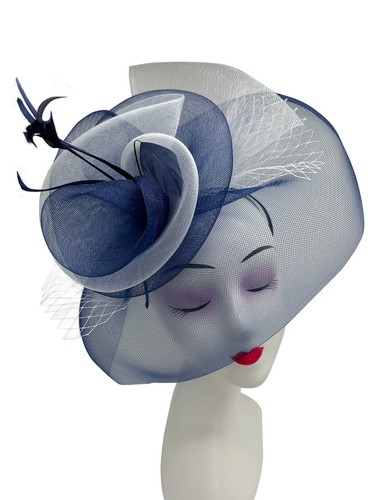 Large fascinator wedding - large,