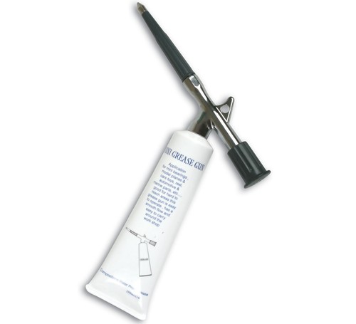 Laser mini grease gun with - laser,