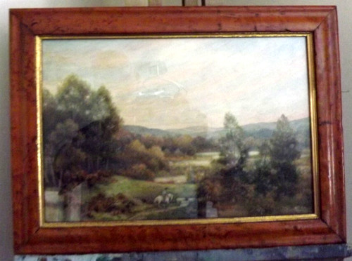 Late victorian watercolour - late,