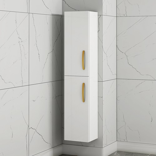 Tall bathroom cabinet - bathroom,