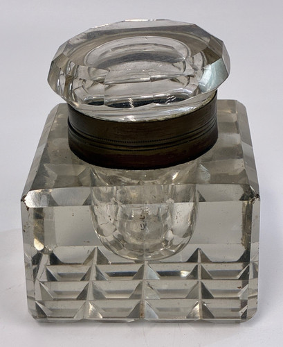 Victorian inkwell cut - victorian,