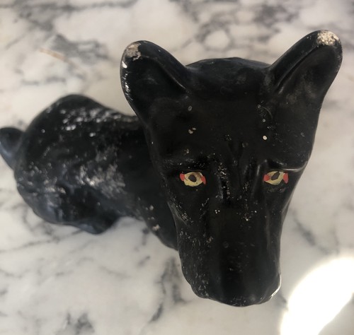Vintage ceramic scottie dog - vintage,