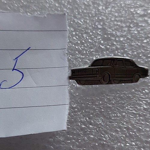 Vintage car metal pin lapel - car,