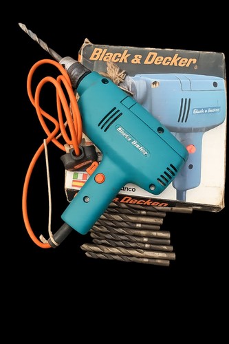 Black decker electric hammer - black,