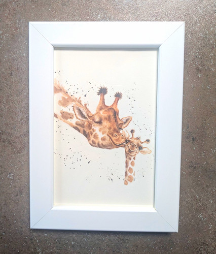 White rectangular wooden photo - white,