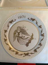 1971 Christmas plate Spode in