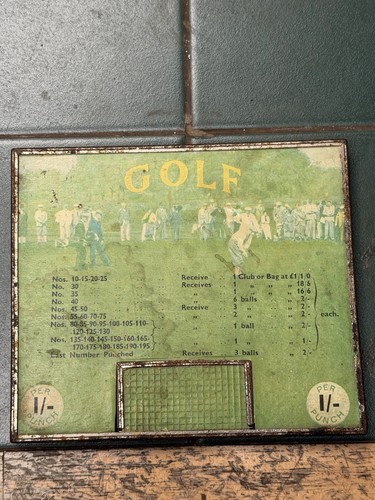 Antique golf game samson - by,