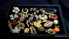 Vintage & Modern Costume Brooches, Pins & Scarf Rings Great Selection