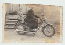 Photo Man motorcycle motorbike