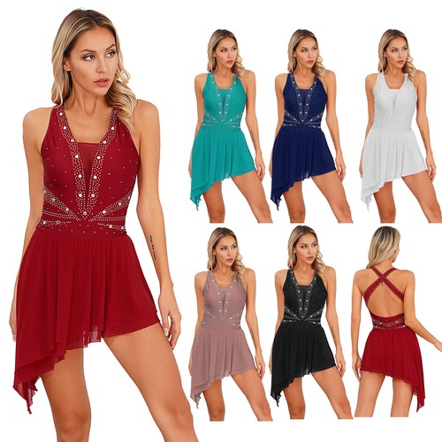 Women neck lyrical dance - women's,
