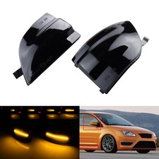 LED Door Wing Mirror Dynamic Turn Indicator Light For Ford Focus 2 MK2 2004-2008