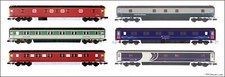 Dapol Mk3 Sleeper Coaches, N
