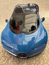 RASTAR RC Bugatti Chiron Car, 1:24 Scale Kids Radio Remote Control Racing – Blue