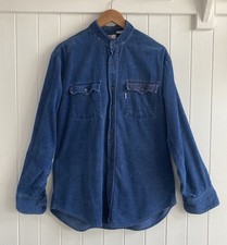 Levi’s Men’s Faded Blue Cord Shirt Size L
