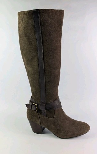 Footglove brown suede - m, s