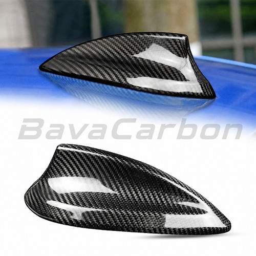 Bmw carbon fibre antenna - fibre, shark