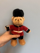 Keel Toys 24cm Royal Guard Soldier Soft Toy Bearskin Teddy Bear Plush